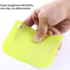 Dejskrabersæt Multifunktionelle plastikkageskrabere Sæt Lige buede tandskrabere Outlet