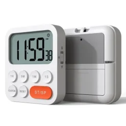 Æggeure>Digital køkkentimer med vækkeur