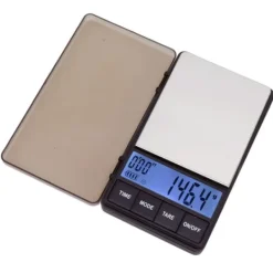 Digital lommekaffevægt med timer - Nøjagtig 0,1 g følsomhed - 1000 g kapacitet Online