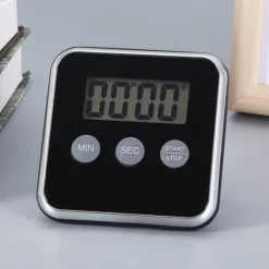 Æggeure>Digital Mini Timer Høj Alarm Magnetisk Køkken Madlavning Nedtælling