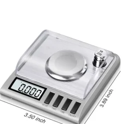Digital vægt: 50g/0.001g med kalibreringsvægt