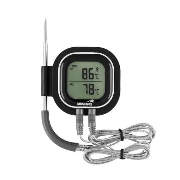Mustang Digitalt grilltermometer med Bluetooth og dobbelte sensorer, -50 °C til +300 °C Discount