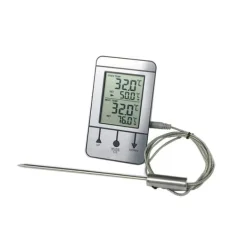 Køkkentermometre>Digitalt stege- og ovntermometer med to målepunkter