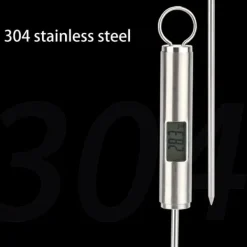 Køkkentermometre>Digitalt Vin Termometer Rustfrit Stål Mad Termometer