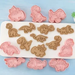 Udstikkere>DINOSAURS stempeludstikkere, 8 stk.