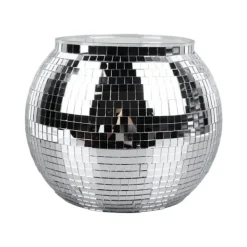 Isspande & Kølere>Disco Kugle Isspand Plast Stor Kapacitet Festdrikkespand til Øl Cocktail Vin Sølv