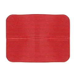 DISH MAT afløb RØD 45,5 x 18 cm Hot