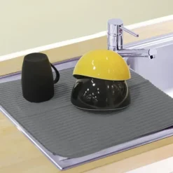 DISH MAT grå afløb 45,5x35,5cm Online