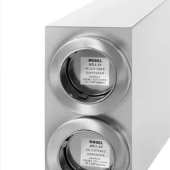Dispenser feeder til engangskopper med 2 STÅL dispensere, 81 - 89 mm Discount