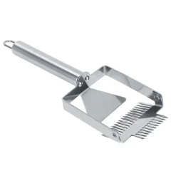 Dobbeltnål Rustfrit Stål Bikube Afdækningsgaffel Skraber Skovl Biavl Biavlerværktøj New