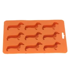 Dog silikone isterningbakke - perfekt til chokolade, farveblyanter, stearinlys og yoghurt New