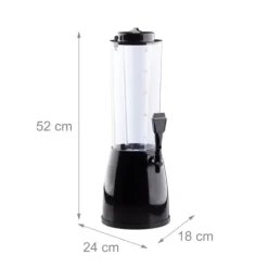 Drikkeautomat, 52x18x24 cm, Sort Best