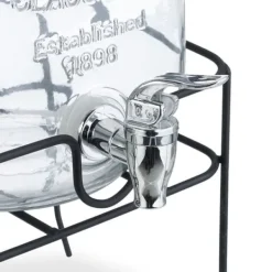 Drikkedispenser sæt, 37x33x24 cm, Klar