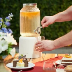 Drikkedispenser, 25,5x15x22 cm, Klar