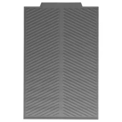 Drænbar varmeisoleringspude Silikone Bord Dækkeserviet Gryde Skål Opvaskemåtte Køkken Gadgets Grå Online