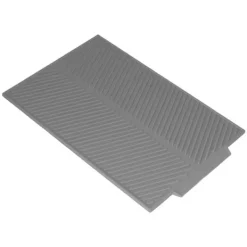 Drænbar varmeisoleringspude Silikone Bord Dækkeserviet Gryde Skål Opvaskemåtte Køkken Gadgets Grå Online