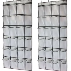 Dørophæng til skoopbevaring med 24 netlommer Outlet