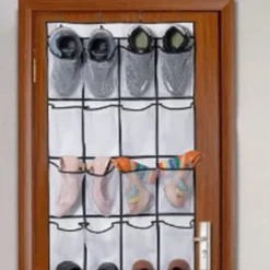 Dørophæng til skoopbevaring med 24 netlommer Outlet