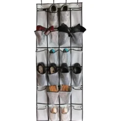 Dørophæng til skoopbevaring med 24 netlommer Outlet