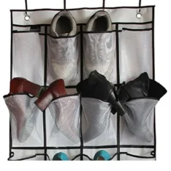 Dørophæng til skoopbevaring med 24 netlommer Outlet