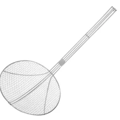 Dørslag, sigte til friturestegning i olie, rustfrit stål. 240 mm - Hendi 640807 Online