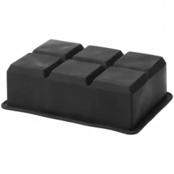 Isforme>ECARLA silikone isterningbakke til 6 store isterninger 5x5x5cm FNL02