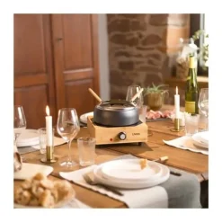 Fonduesæt>Elektrisk fondueset - LIVOO - DOC287 - 800W - 2L - 8 personer - Justerbar termostat - PFAS-fri non-stick-gryta