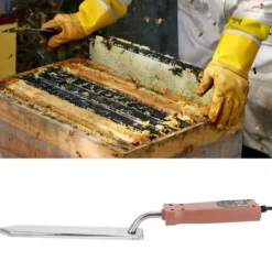 Elektrisk Honningskærer 50-180℃ Temperaturkontrol Honningskærekniv Biavlsværktøj EU Stik 220V New