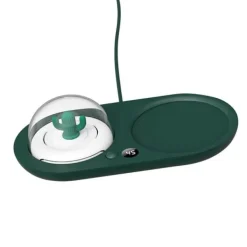 Elektrisk krusvarmer med aromadiffuser - Hurtig opvarmning, konstant temperatur til te, kaffe, mælk - sikker varmeplade Hot