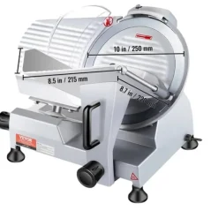 Elektrisk Madskærer, Justerbar Tykkelse, Holdbar Aluminiumskonstruktion,240W Best