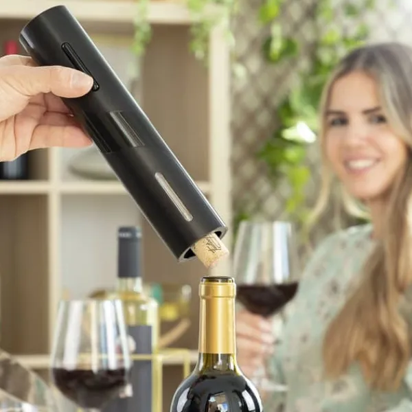 Elektrisk proptrækker til vinflasker Corkbot InnovaGoods New