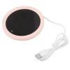 Elektrisk USB-kaffekrusvarmer til kontorbord - Pink krus varmeplade Gravity Switch 55°C Clearance