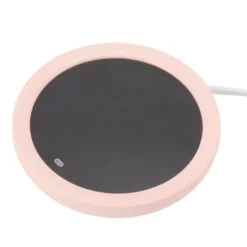 Elektrisk USB-kaffekrusvarmer til kontorbord - Pink krus varmeplade Gravity Switch 55°C Clearance