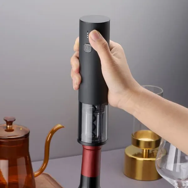 Elektrisk vinåbner med genopladeligt Li-Ion-batteri, Leben Clearance