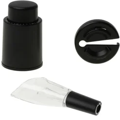 Elektrisk vinåbner med vakuumprop, folieskærer og hældetud Clearance