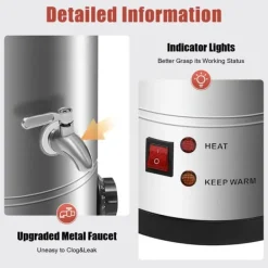 Elektrisk Voks Smelter 10L, Hurtig Opvarmning, Præcis Temperaturkontrol,Ja Sale