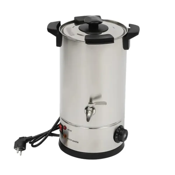 Elektrisk Voks Smelter, 1800W Effekt, 10,5Qt Kapacitet,Sølvtråd