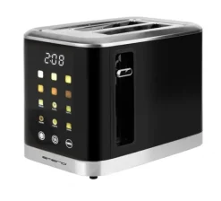 Brødristere, Raclettegrills Og Sandwichtoastere>Emerio TO-132743 Lyxig brödrost med digital display och touchkontroll
