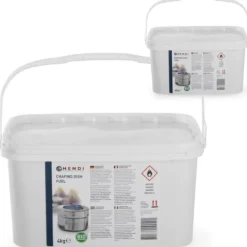 Ethanolpasta til cateringvarmere - sæt med 2 x 4 kg - Hendi 190029 Online