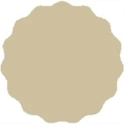 Tilbehør Til Madopbevaring>Etiket til 5,5 cm syltetøjsglas, 48 stk., beige mat