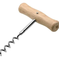 Fackelmann Basic Proptrækker 10,5 cm Træ/Krom Clearance