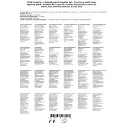 Fadølsanlæg - kontakt 40 2-sidet tør køler, kontinuerlig køler 50 liter/h, inkl. Dispensersøjle, Green Line, KEG:Typ G, KEG 2:Type M Hot