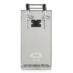 Fadølsanlæg - kontakt 40 2-sidet tør køler, kontinuerlig køler 50 liter/h, inkl. Dispensersøjle, Green Line, KEG 2:Typ G, KEG:NC adapter Clearance