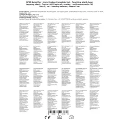 Fadølsanlæg - kontakt 40 2-sidet tør køler, kontinuerlig køler 50 liter/h, inkl. Dispensersøjle, Green Line, KEG 2:Typ G, KEG:NC adapter Clearance