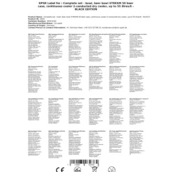 fadølsanlæg STREAM 50 ølkasse, gennemstrømningskøler, 2-linjers tørkøler, op til 55 liter/h - BLACK EDITION, KEG:Typ G, KEG 2:Type A Discount