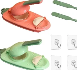 Famini Manuel Dumpling Maker 2 i 1 Plastik Sæt med 2 Clearance