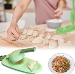 Famini Manuel Dumpling Maker 2 i 1 Plastik Sæt med 2 Clearance