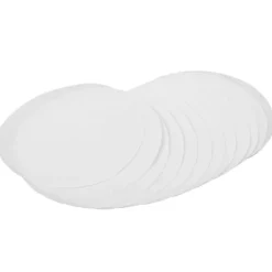 Filt Beskyttelsesmåtte Antifriktion Opbevaringsseparator Isoleringsmåtte Madtallerken Porcelænsdeler (Hvid 48 STK) Clearance