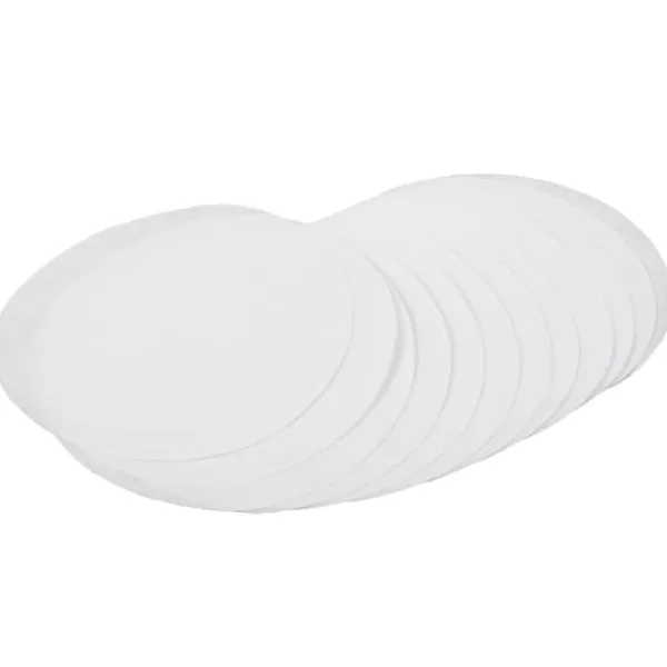 Filt Beskyttelsesmåtte Antifriktion Opbevaringsseparator Isoleringsmåtte Madtallerken Porcelænsdeler (Hvid 48 STK) Clearance