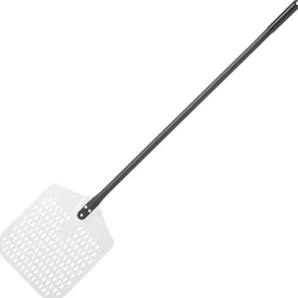 Firkantet bakkeskovl i aluminium, perforeret, 305 x 1320 mm - Hendi 617137 Clearance